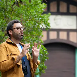 Visite guidée avec Kevin Laussu : coup de projecteur sur le bourg de Soorts.