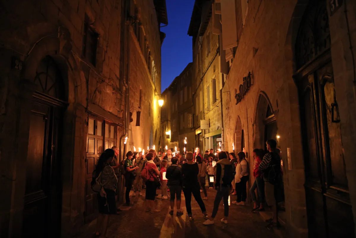 Visite Guidée Balade nocturne au moyen âge