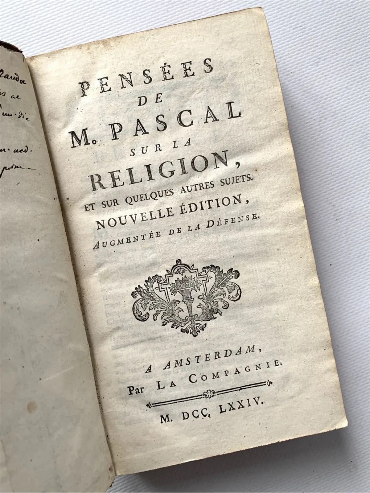Visite guidée : Blaise Pascal le philosophe
