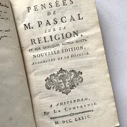Visite guidée : Blaise Pascal le philosophe