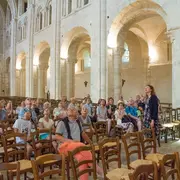 Visite guidée de l'abbaye de Lessay