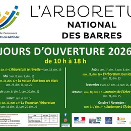 Visite guidée de l'Arboretum des Barres