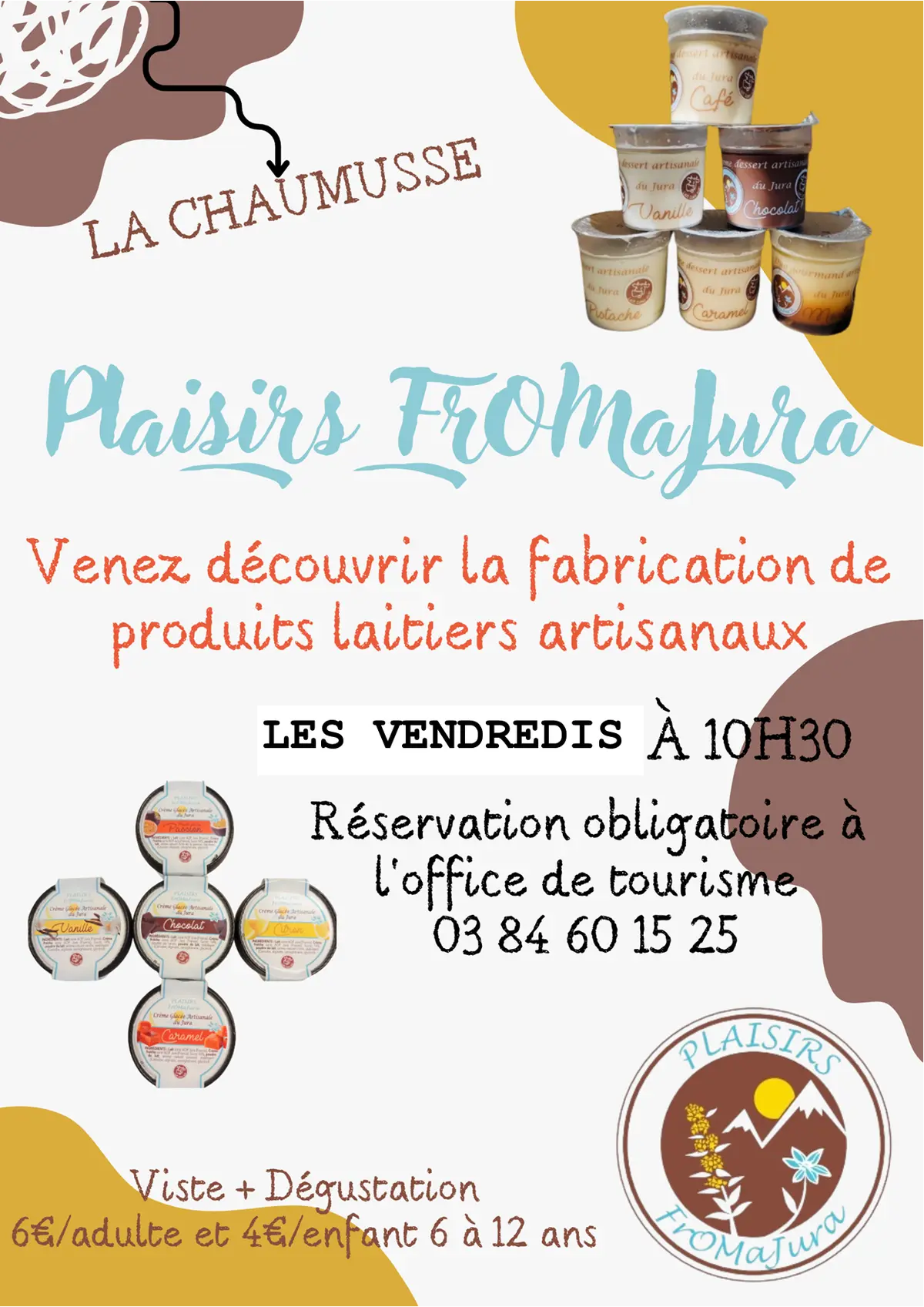 Visite guidée de l'atelier Plaisirs FrOMaJura