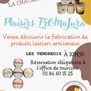 Visite guidée de l'atelier Plaisirs FrOMaJura