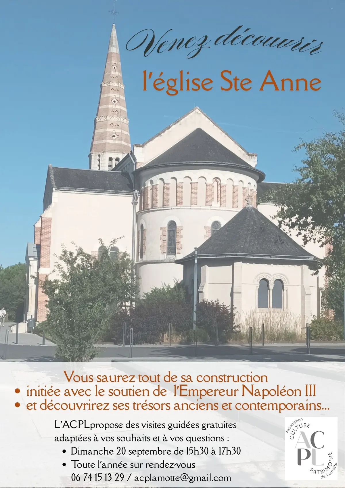 Visite guidée de l'église Sainte Anne