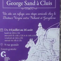 Visite guidée de l'exposition George Sand à Cluis, chez le docteur Vergne