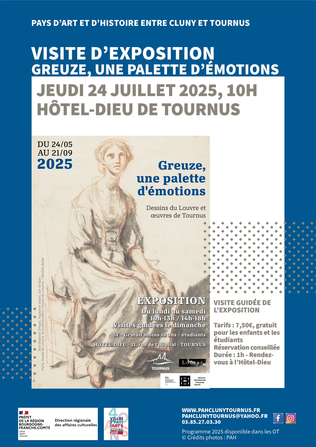 Visite guidée de l'exposition Greuze, une palette d'émotions