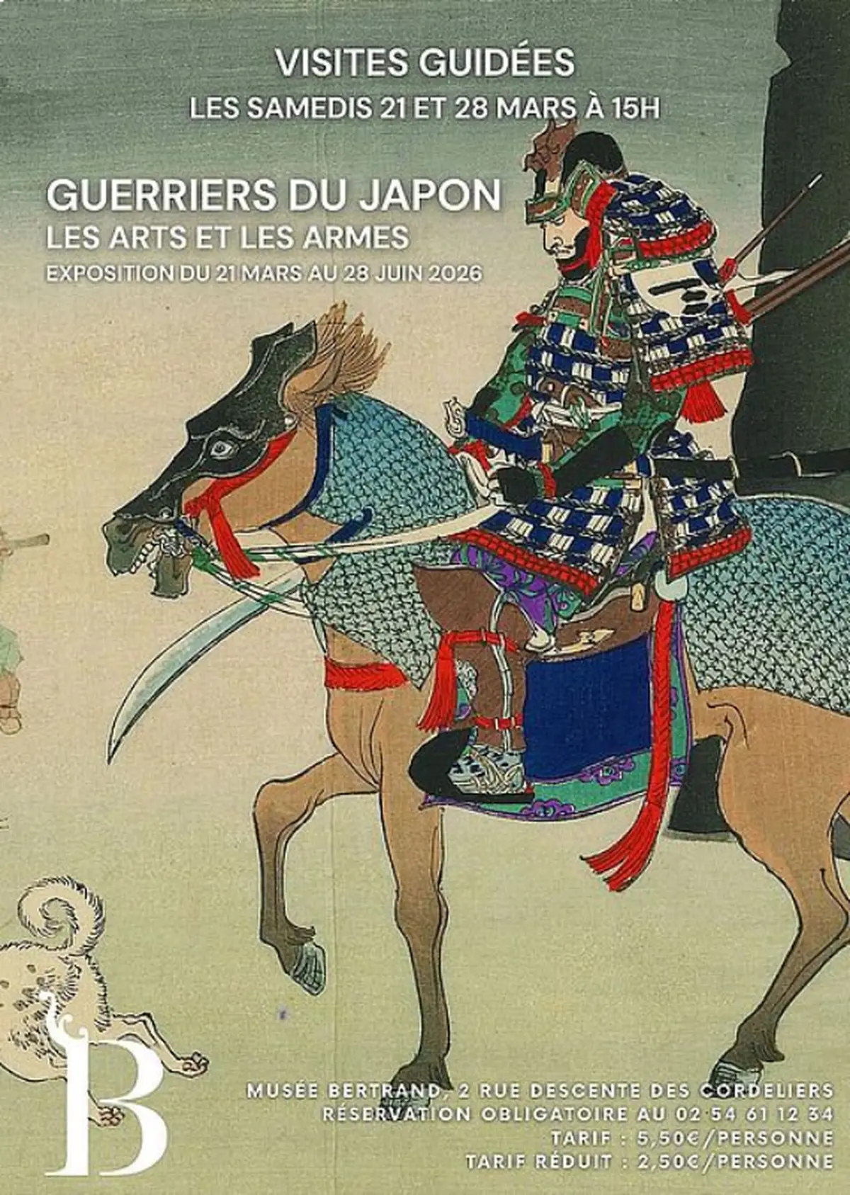 Visite guidée de l'exposition  Guerriers du Japon, les arts et les armes 