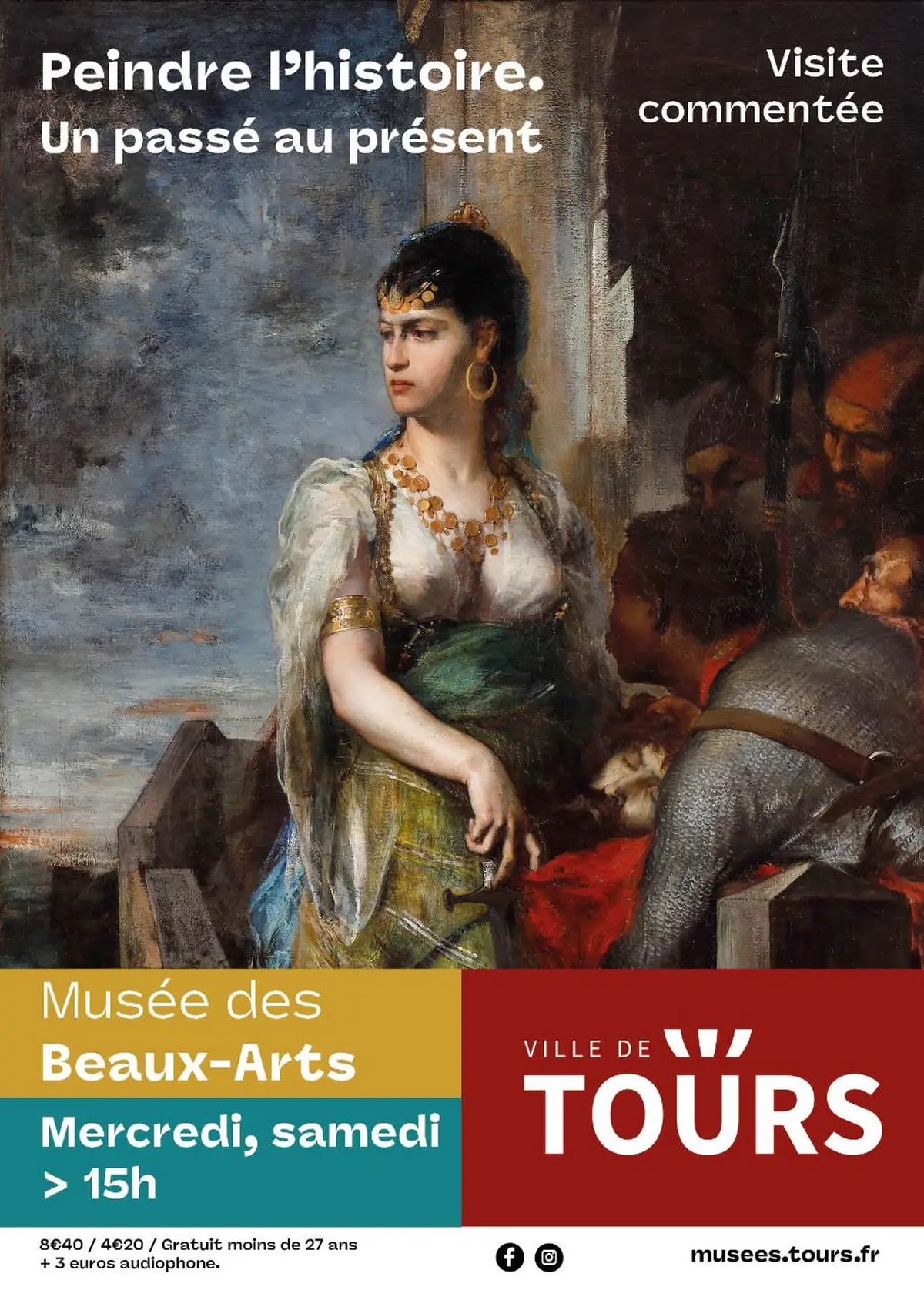 Visite guidée de l'exposition "Peindre l'Histoire. Le passé au présent"