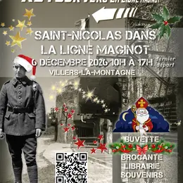 Visite guidée de l'Ouvrage de la Ligne Maginot à Villers-la-Montagne pour la Saint-Nicolas
