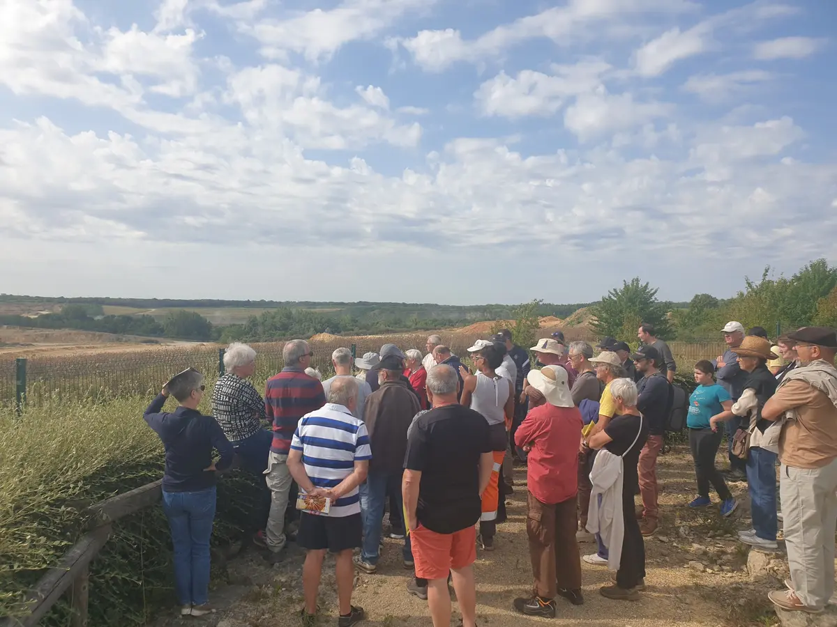 Visite guidée de la cimenteire
