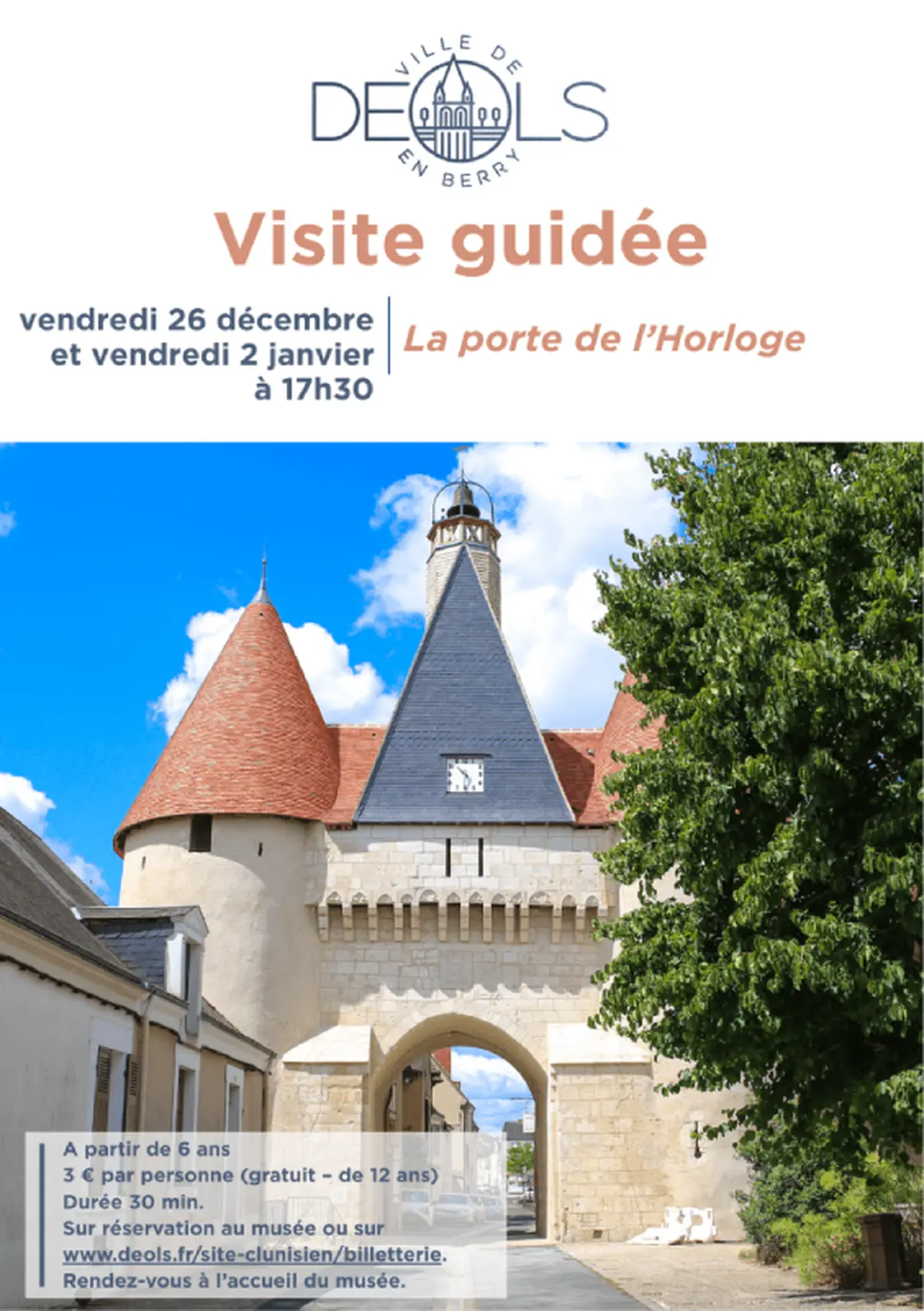 Visite guidée de la porte de l'Horloge