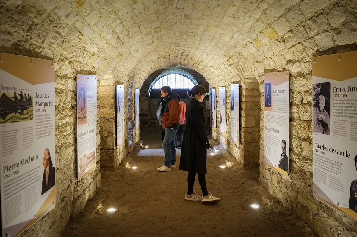 Visite guidée des souterrains de Laon