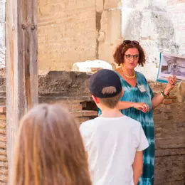Visite guidée des thermes de Constantin