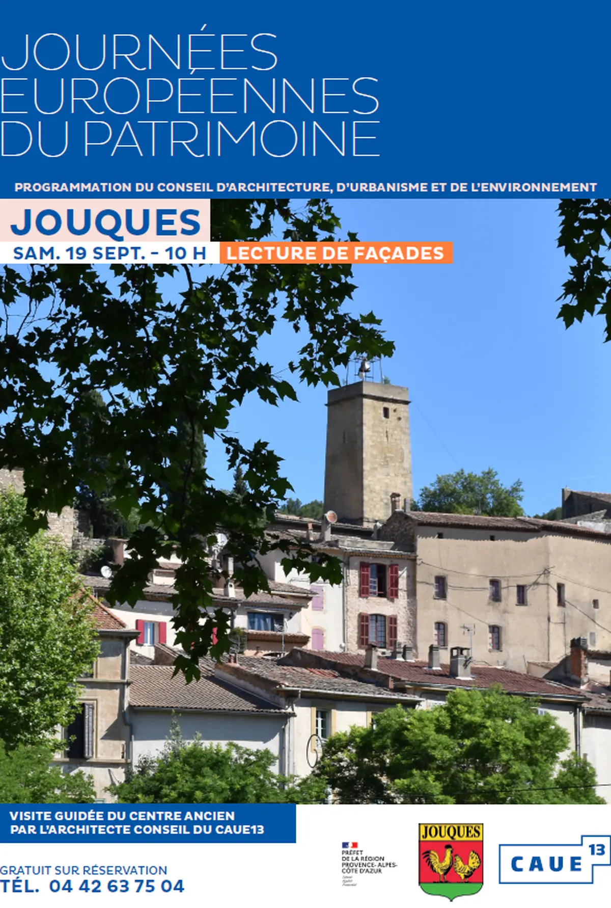 Visite guidée du centre ancien par l'architecte CAUE 13