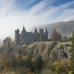 Visite guidée du Château du Sailhant à Andelat (15)