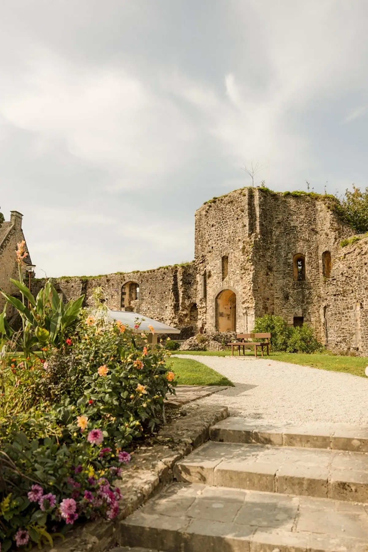 Visite guidée du château médiéval de Bricquebec