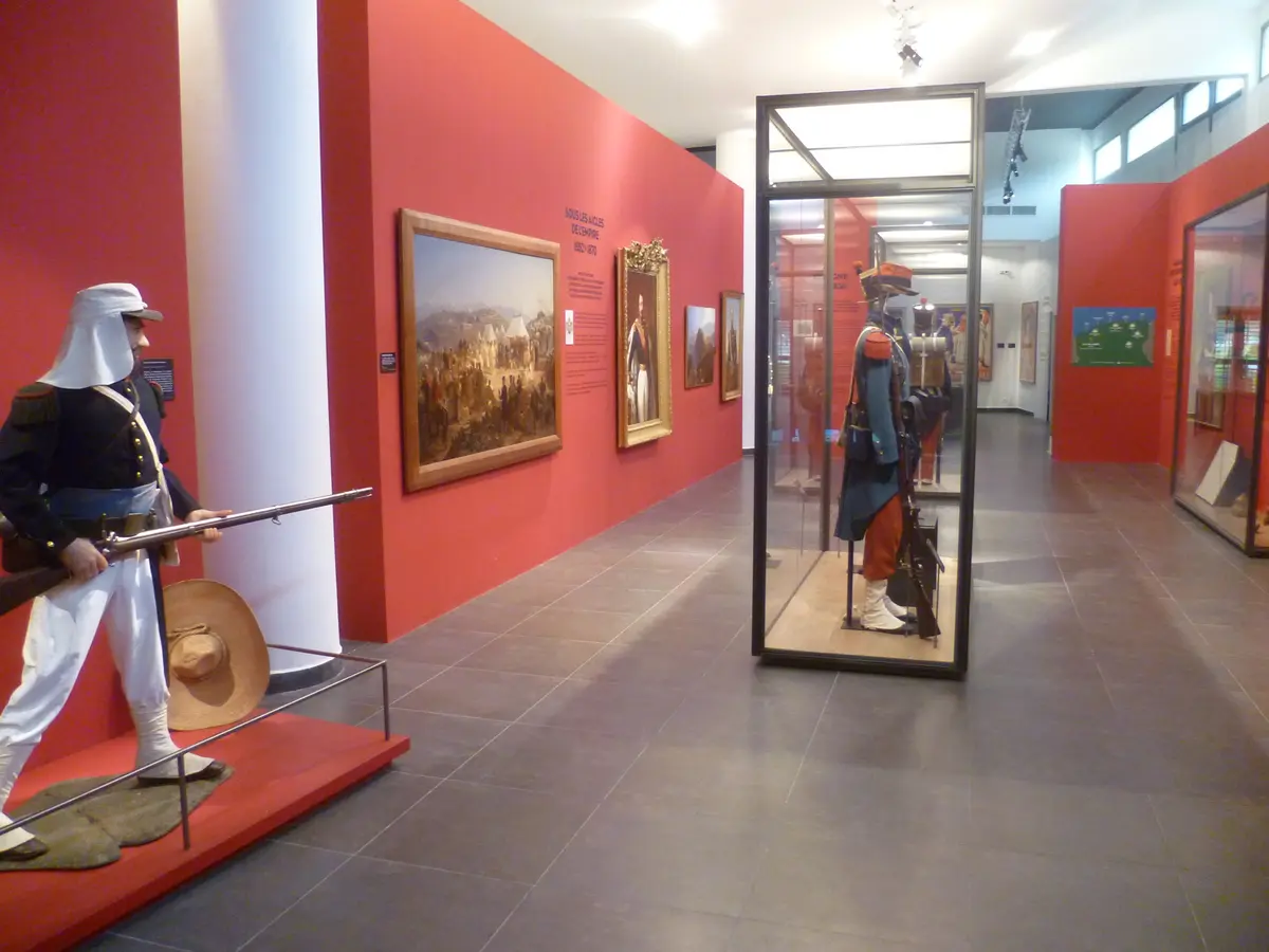 Visite guidée du musée de la Légion étrangère