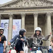 Visite guidée en anglais de Paris Rive Gauche 3h en E-Solex