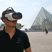 Visite guidée en réalité virtuelle au Louvre