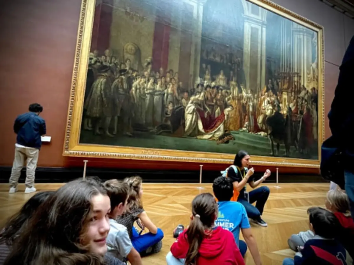 Visite guidée enfants au Louvre à Paris