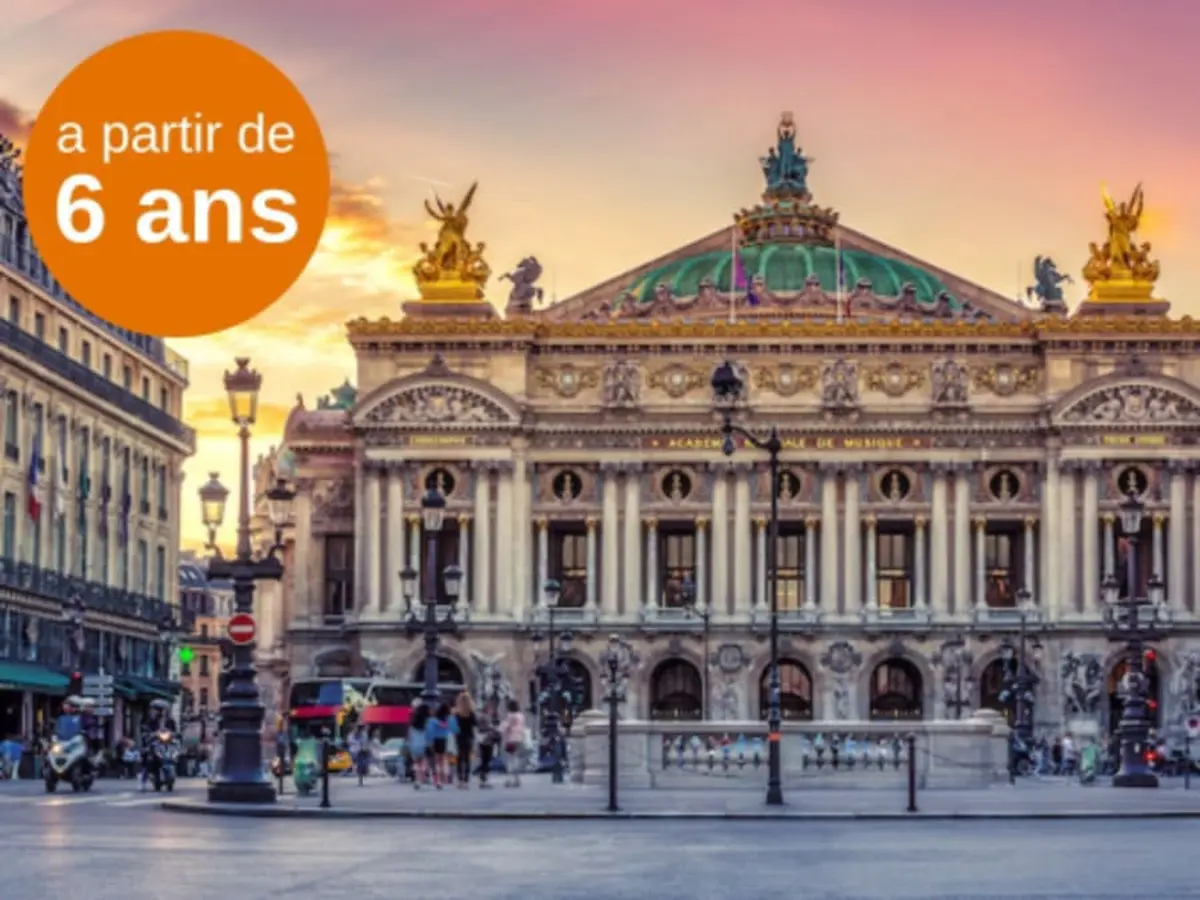 Visite guidée enfants ludique de l'Opéra Garnier