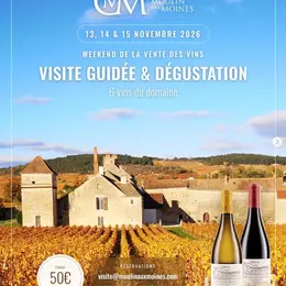 Visite guidée & dégustation spéciale Vente des Vins