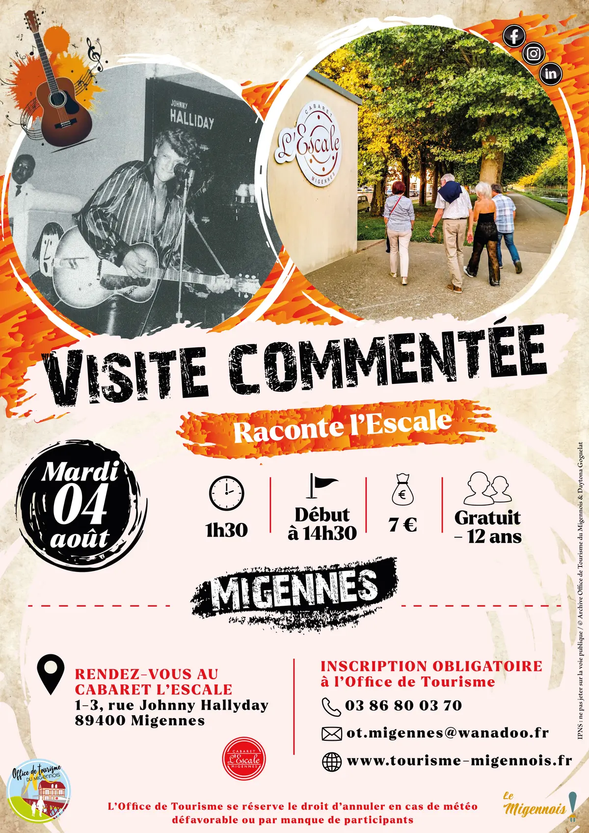 Visite guidée et musicale - Raconte l'Escale