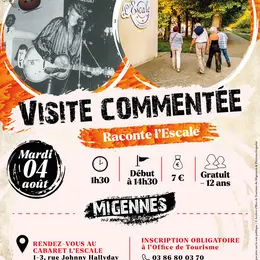 Visite guidée et musicale - Raconte l'Escale