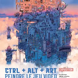 Visite guidée - Exposition temporaire « Ctrl + Alt + Art - Peindre le jeu vidéo »