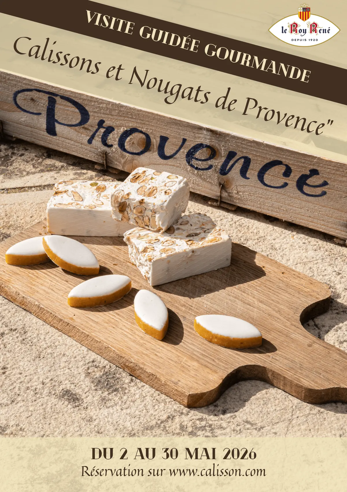 Visite guidée gourmande : Calissons et nougats de Provence