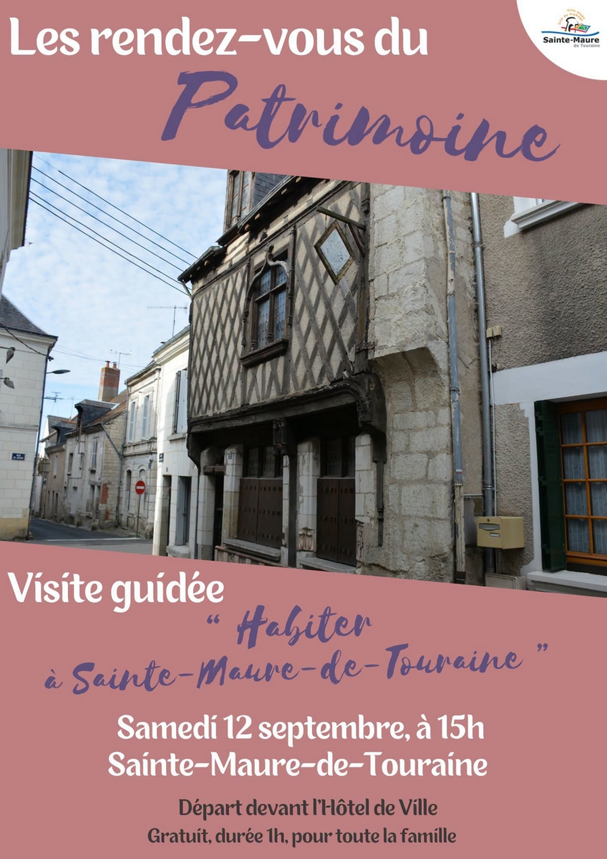 Visite guidée Habiter à Sainte-Maure-de-Touraine