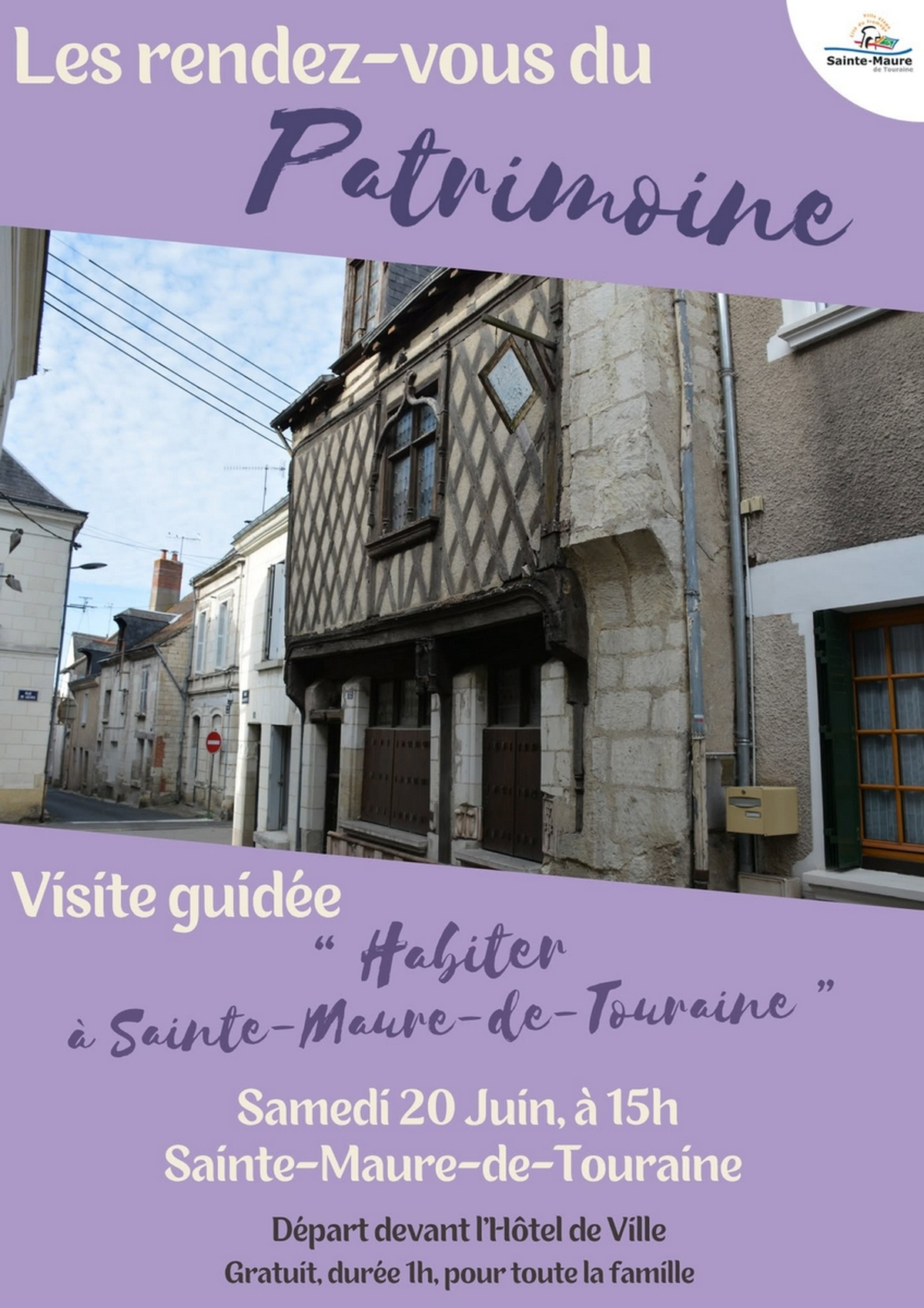 Visite guidée Habiter à Sainte-Maure-de-Touraine