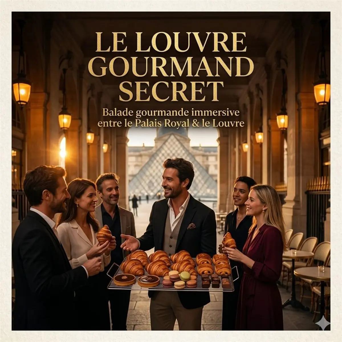 Visite guidée immersive : Le Louvre Gourmand Secret