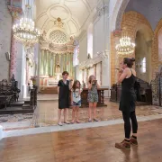 Visite guidée l'abbatiale à l'envers et vue d'en haut
