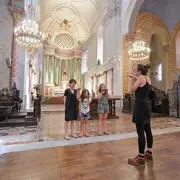 Visite guidée l'abbatiale à l'envers et vue d'en haut