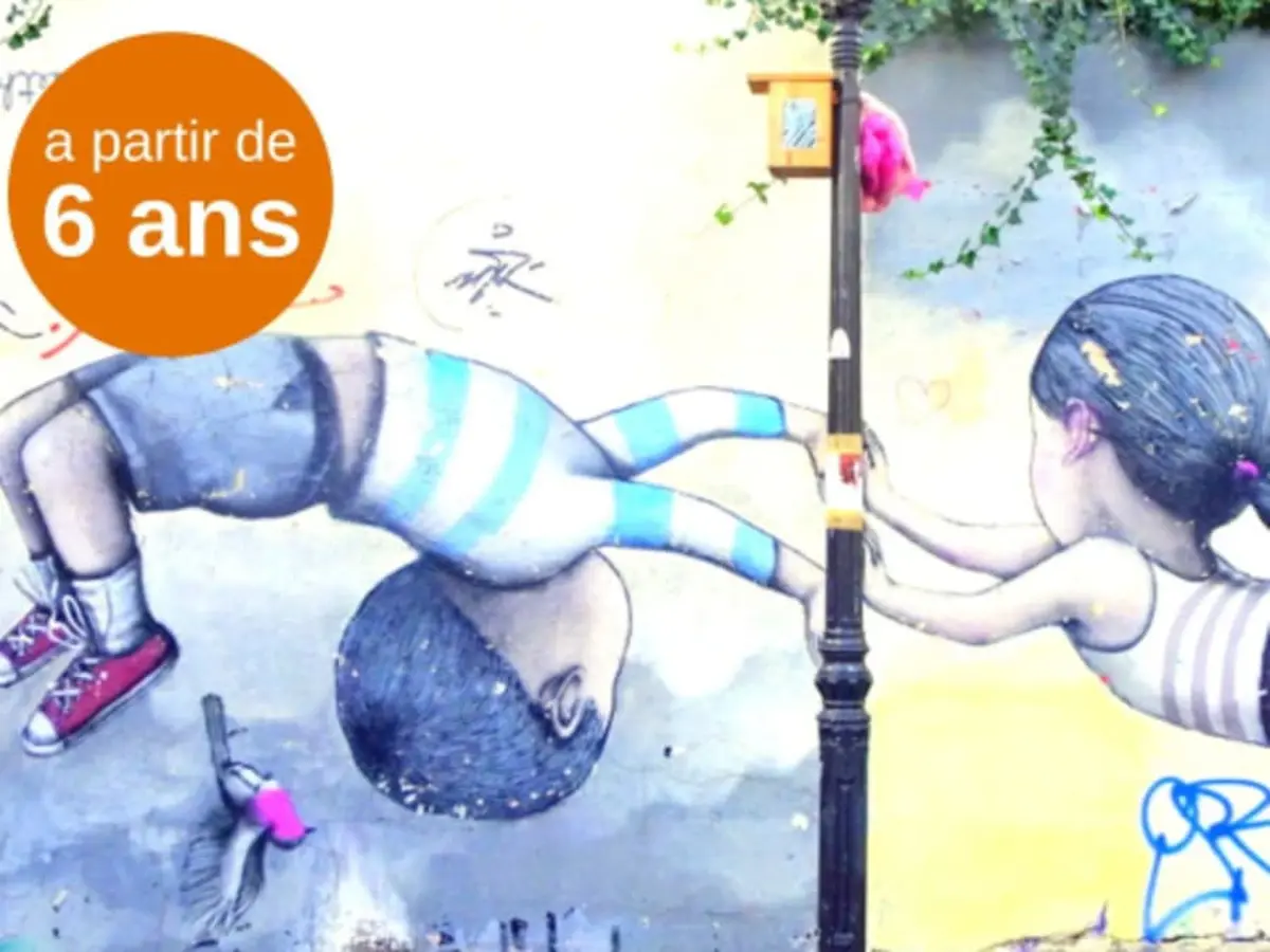 Visite guidée Le Street Art expliqué aux enfants à Paris