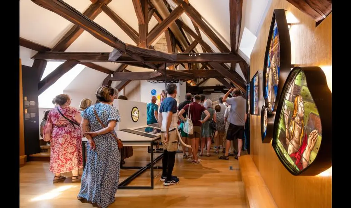 Visite guidée Maître verrier au temps des Comtes