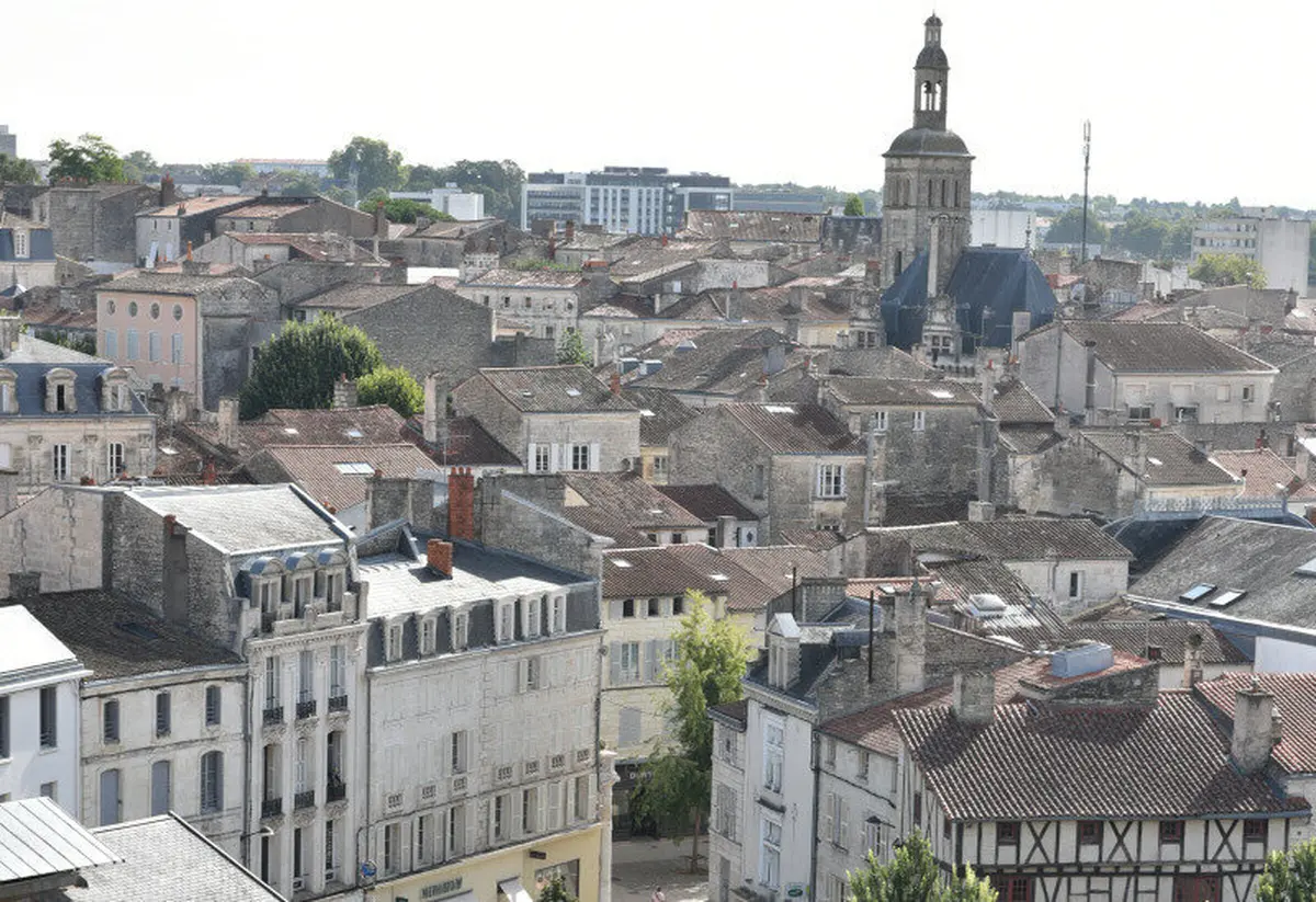 Visite guidée Niort, vue d'en haut
