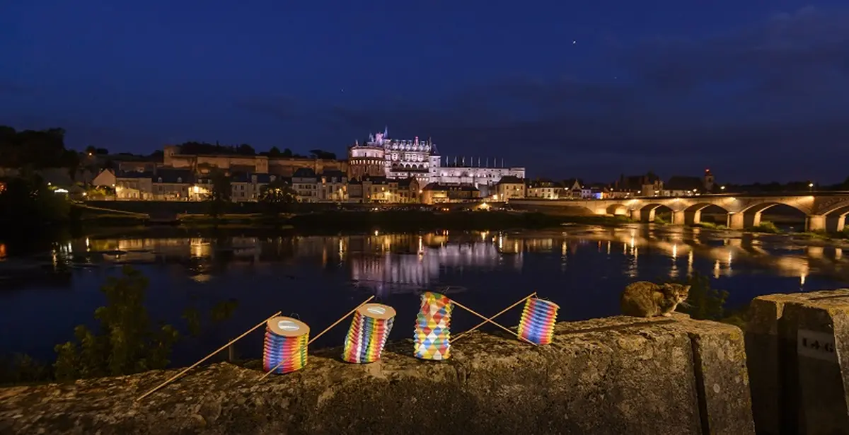 Visite guidée nocturne d'Amboise