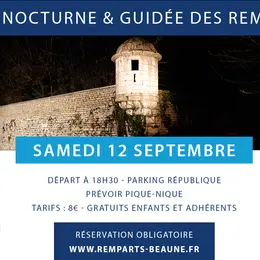 Visite guidée nocturne des remparts