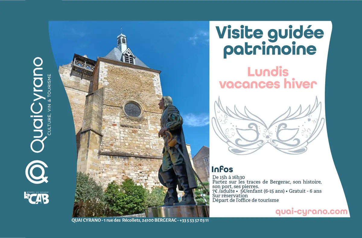 Visite guidée patrimoine de Bergerac