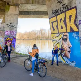 Visite guidée : Street art à vélo