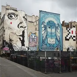 Visite guidée Street-art, Pixel art et Space Invaders Beaubourg - Le Marais