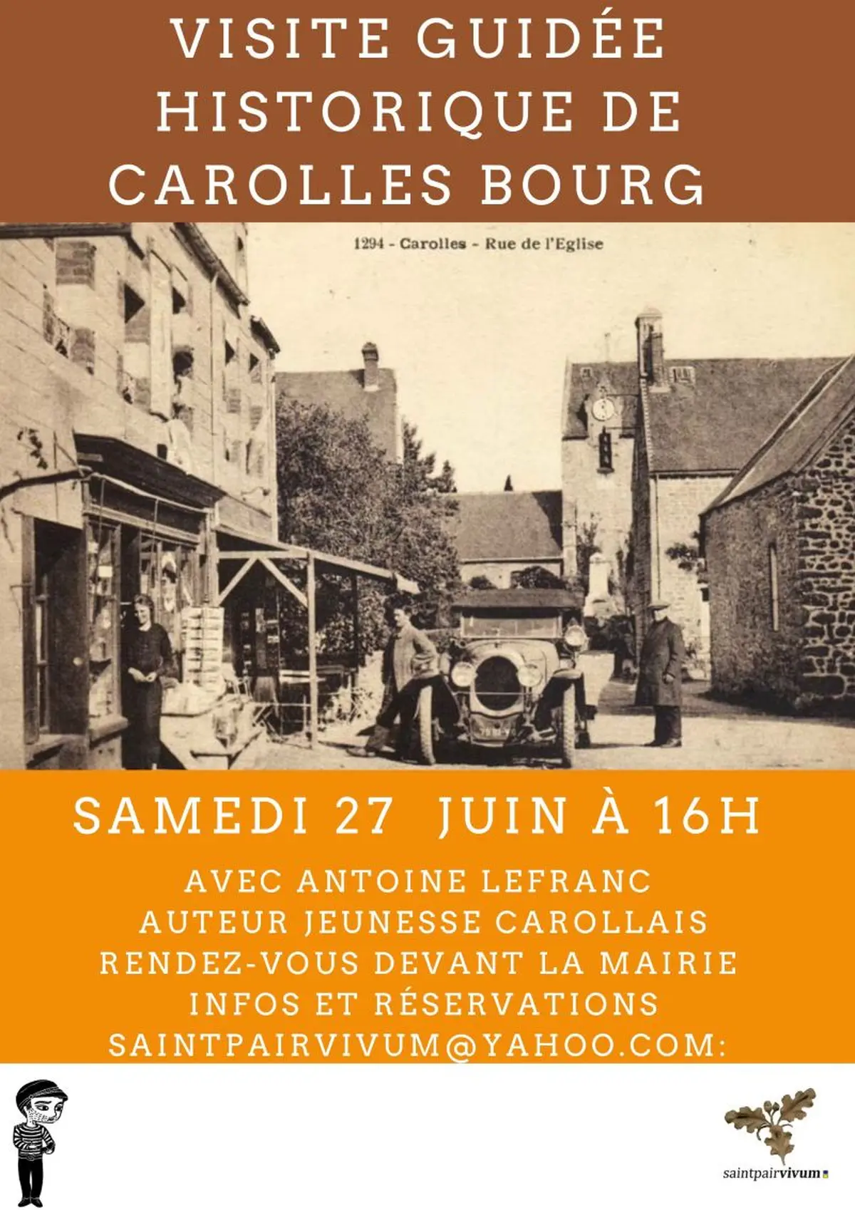 Visite historique du Bourg de Carolles