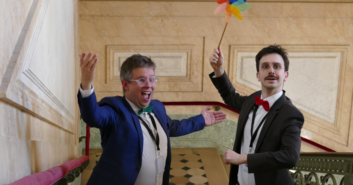 Visite improvisée de l'Hôtel de la Marine