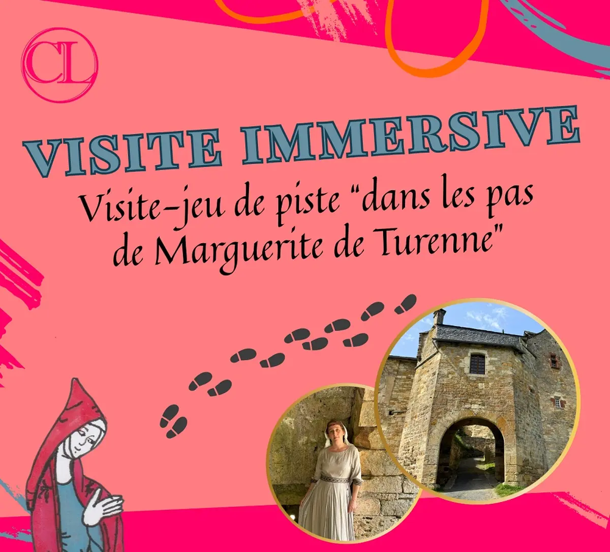 Visite-jeu de piste sur les pas de Marguerite de Turenne