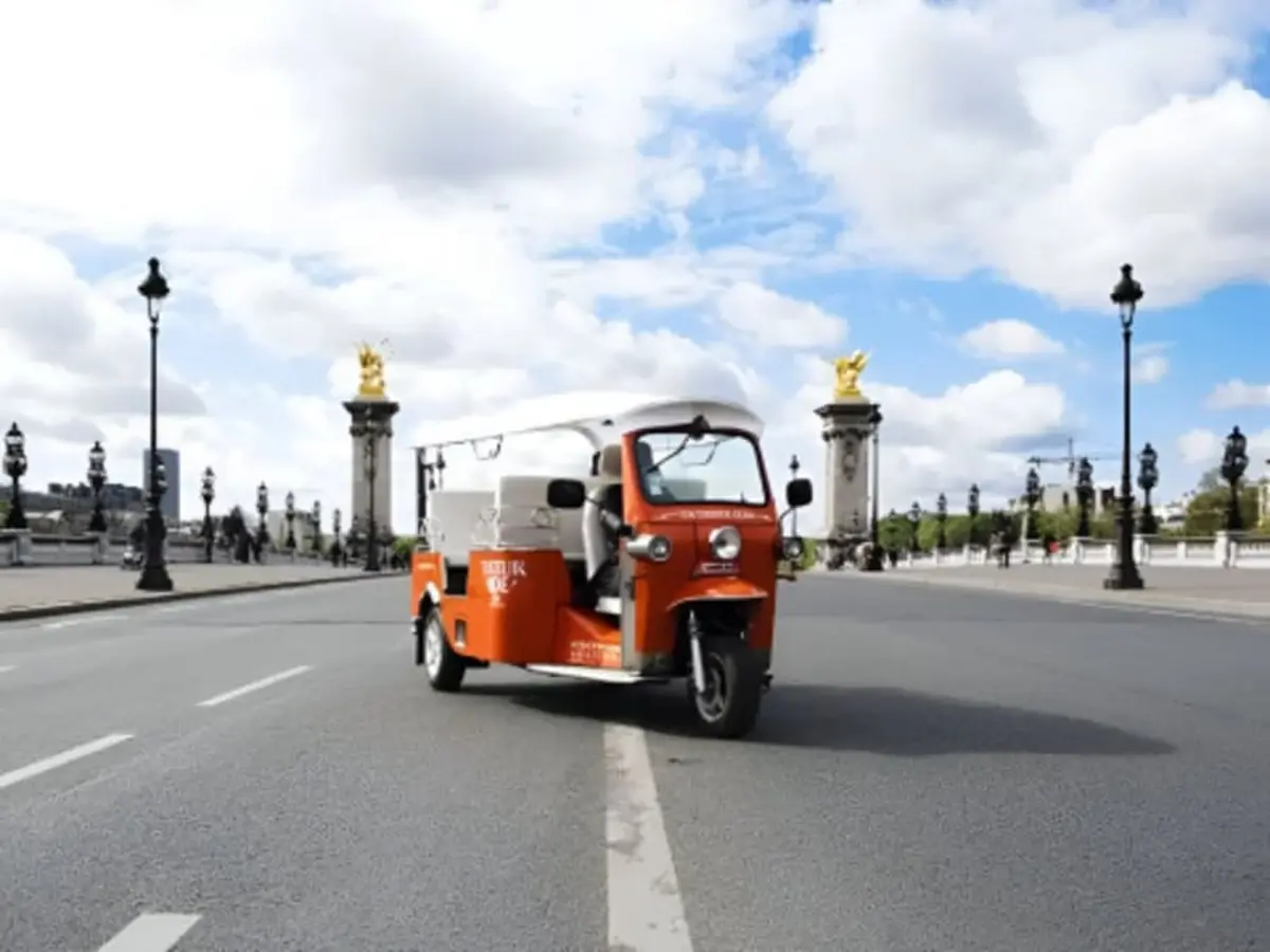 Visite Le grand tour de Paris en TukTuk électrique