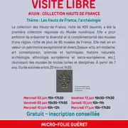 Visite libre collection Hauts-de-France