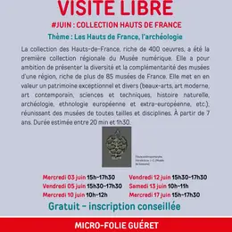 Visite libre collection Hauts-de-France